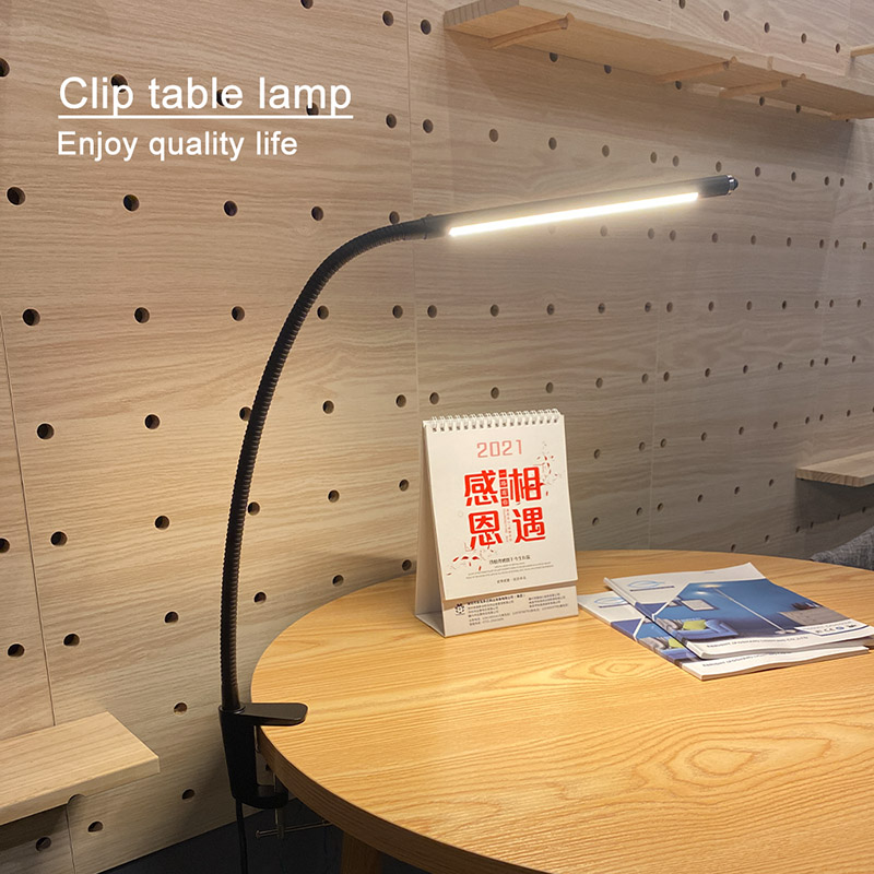 Lâmpada LED de Mesa Clip