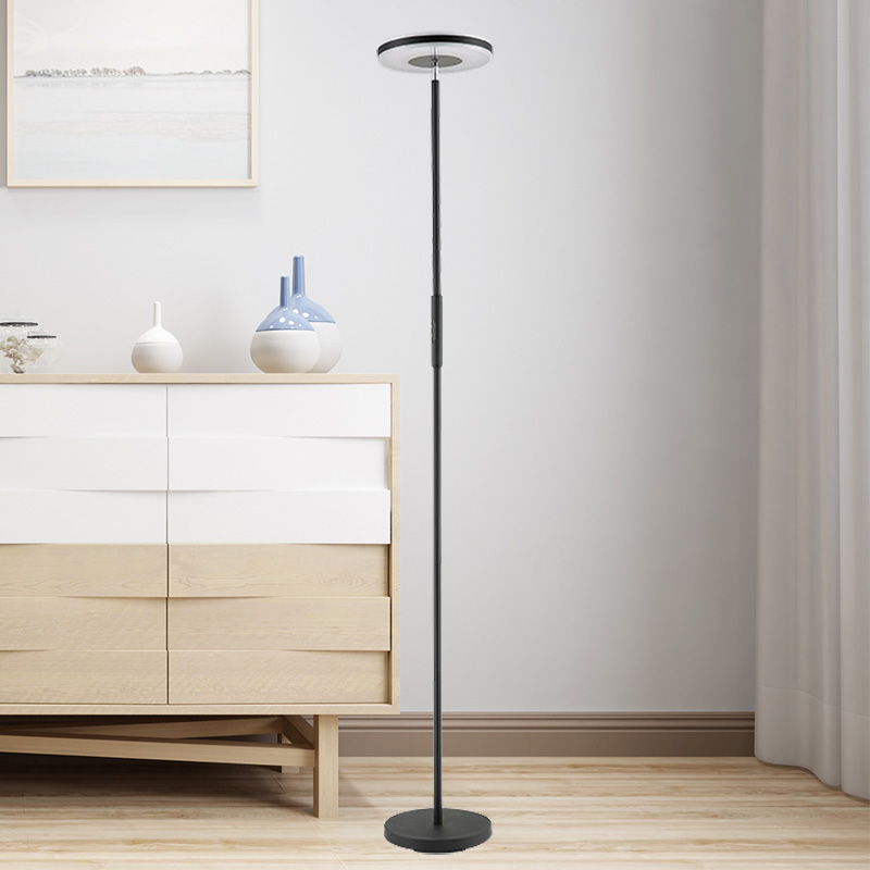 Lâmpada de Piso LED Uplighter de Tubo Único